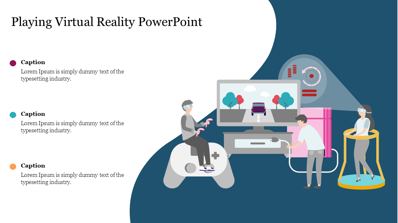 Playing Virtual Reality PowerPoint